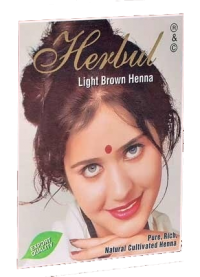 Хна для волос Herbul Light Brown СВЕТЛО-КОРИЧНЕВАЯ