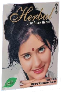 Хна для волос Herbul Blue Black СИНЕ-ЧЁРНАЯ