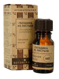 Эфирное масло ГВОЗДИКИ из листьев