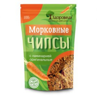 Морковные чипсы с ламинарией оригинальные