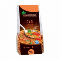 Суп турецкий с булгуром и красной чечевицей